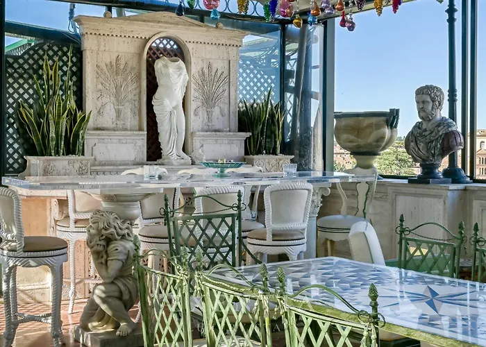 Exentia - Luxury Penthouse Piazza Venezia, 公寓 *